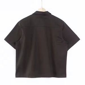 Polo pour homme, t-shirt extensible à manches courtes, col classique, décontracté, pour l'été, les sports de plein air, le quotidien, vert, élégant - Product Image 4