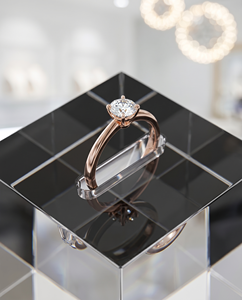 2026 Custom-Made Transparent for Modern Style <b>Acrylic</b> Ring Display <b>Block</b> OEM/ODM Service Choose Dimensions Quantity for jewelry - Product Image 4