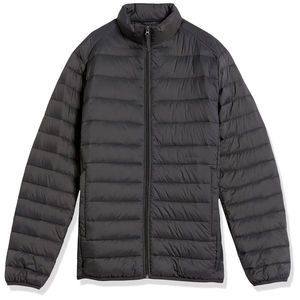 New Arrival Formal Stand Collar Long Sleeve Puffer <b>Men</b> <b>Safari</b> <b>Jacket</b> Front Customized Printed Eco-friendly Hooded Windproof - Product Image 1