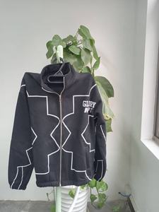 Fabricantes de Ropa Personalizada, Conjunto Deportivo de Algodón Personalizado, Chándal de Felpa Lisa para Hombre con Rayas Reflectantes, Chándal Deportivo para Hombre - Product Image 2