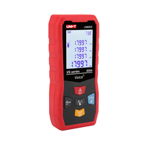 Medidor de Distancia Láser Industrial UNI-T LM60VS con Activación por Voz, Precisión de 2.0mm, Rango de 0.05-60M, Láser CLASE 2, Litio