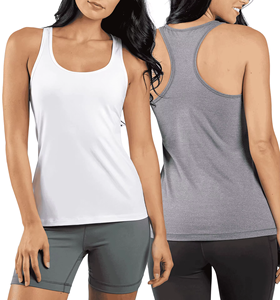 <b>Top</b> Quality Custom Colors Ribbed Women Premium Streetwear Fashion Sleeveless Tank <b>Top</b> Stretch Spandex Breathable Eco-Friendly - Product Image 1