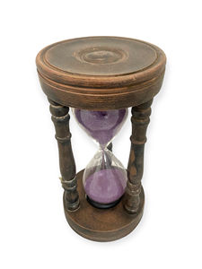 Reloj de Arena Clásico de Madera de 30 Minutos - Product Image 2