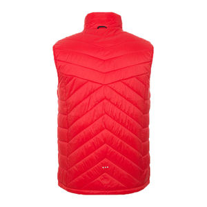 เสื้อกั๊กพัฟเฟอร์บุขนเป็ดสำหรับผู้ชาย สีกรมท่า คุณภาพดีที่สุด สวมใส่สบายสำหรับฤดูหนาว  รับสกรีนโลโก้ตามแบบ - Product Image 5