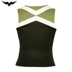Uniformes de danse et de cheerleading personnalisés avec appliques en strass, tissu en spandex/polyester, créez votre propre uniforme de cheerleading coloré - Product Image 5