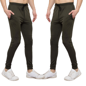 Pantalon de survêtement en coton et élasthanne pour homme, taille élastique avec cordon de serrage, poches latérales, coupe décontractée, idéal pour l'automne - Product Image 6