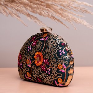 Desinger Embroidery Party <b>Clutch</b> Elegant Evening Handbag for Women <b>Wedding</b> and Party Use - Product Image 2