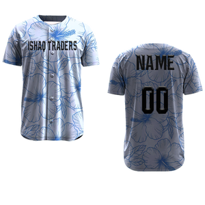Camiseta de Béisbol Personalizada para Hombre, Adulto, Poliéster, Impresión por Sublimación, Uniforme Transpirable con Diseño de Periódico - Product Image 6