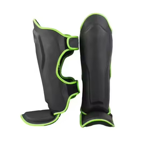 Professional Martial Arts Shin Guards Adjustable <b>Foot</b> <b>Protection</b> for Combat Training Custom Made Muay Thai Shin <b>Protection</b> - Product Image 1