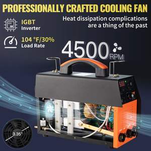 Soudeuse à l'arc numérique 210 ampères TIG 3 1 110/220V torche onduleur IGBT double tension HF TIG/bâton/propre USB avec Machine à souder - Product Image 3