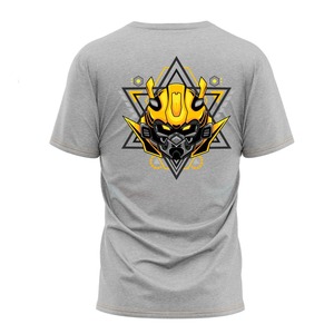 T-shirt décontracté pour homme 100 % coton, col rond, haute qualité, infroissable, en tissu peigné, écologique, séchage rapide, manches courtes, coupe classique - Product Image 2