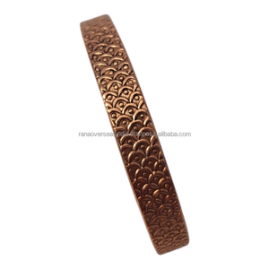 Pulsera Magnética de Cobre de Inspiración Vintage, Regalo Único para Almas Conscientes de la Salud, Terapia Natural para la Rigidez Articular - Product Image 5