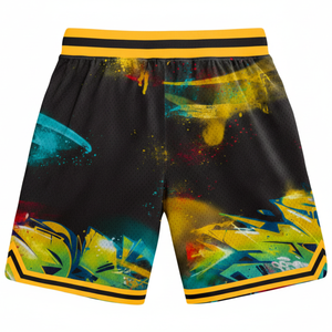 Shorts de basketball d'été pour hommes, sportifs, 100 % polyester, séchage rapide, personnalisables, maille de haute qualité, couleur unie, taille mi-haute, vente en gros - Product Image 2