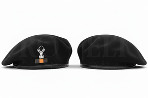 Wholesale Custom Formal Peaked Cap 2026 Silver Cord & Leaf Embroidery Security Ceremony Uniform Dress New Style <b>Beret</b> Hat Unisex - Product Image 4