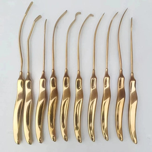 Instrumentos Manuales para Cirugía Plástica de Jamso Industries, Juego de 10 Elevadores para Levantamiento de Cejas y Rostro - Product Image 4