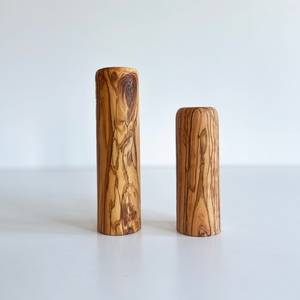 Elegante Florero Decorativo de Madera Hecho a Mano, Pulido a Mano, de Madera Sólida, para Mesa, Decoración del Hogar, Bodas y Eventos - Product Image 2
