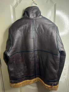 Vintage Brown Genuine Leather Bomber <b>Jacket</b> for Modern Fit Premium Grade Custom Classic Stylish New design Leather <b>Jacket</b> - Product Image 3