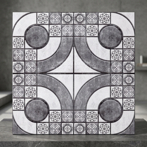 Mosaïque 3D en ardoise série Punch, carreaux 30x30cm, mur en marbre, design salle de bain, carreaux de sol en gazon, extérieur - Product Image 3