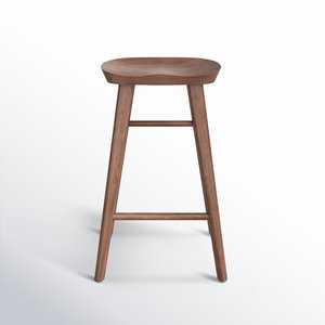 Small Order Friendly | Low MOQ Solid Wood Counter <b>Stool</b> Vietnam - Product Image 3