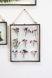 Home Decor Glass & Metal Hanging Photo <b>Frame</b> for <b>Wall</b> Decoration, with 2 Sides Glass Customized Decorative Picture <b>Frames</b> - Product Image 4