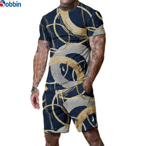 Conjunto unisex de pantalones cortos, ropa de diseñador para hombre, impresión digital, poliéster, conjunto de 2 piezas, conjunto deportivo para hombre, camiseta y pantalones cortos para gimnasio. - Product Image 4