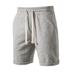 Shorts de bain pour hommes en spandex/coton doux, prix de gros, streetwear, fitness, respirant, séchage rapide, logo personnalisé - Product Image 3