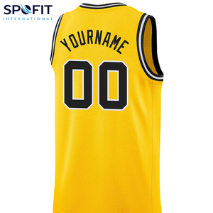 Maillot de basketball sans manches respirant pour adultes, personnalisable en couleur pour les sports d'équipe, tailles plus, fabriqué par un fabricant OEM - Product Image 3