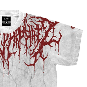 T-shirt en jersey délavé à l'acide, col rond, manches courtes, imprimé graphique Hip Hop, 100% coton, respirant, séchage rapide, coupe classique, XS-XXL, vente en gros - Product Image 3