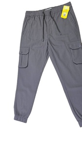 Marque privée confortable de haute qualité pour hommes 6 poches pantalon décontracté couleur unie poches latérales multi-poches pantalon pour hommes - Product Image 3