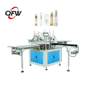 QFW Automatic Outlet Mist Sprayer Lotion Pump Bottle Production Lines Assembly Machine with Vibrator Spare Parts Screw Pump