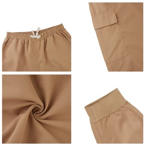 Pantalones Cargo de Lona para Hombre, Estilo Casual, Multibolsillos, Rectos, Elásticos, Transpirables, de Secado Rápido, Estilo Urbano - Product Image 6