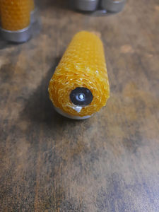 Luxury Sustainable Beeswax Pillar <b>Set</b> – Eco-Friendly Air-Purifying Natural Wax Art Single Unit - Product Image 5