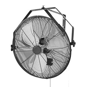 Ventilatore Industriale da Parete da 20 Pollici ad Alta Velocità 4650 CFM, 3 Velocità, Potente, con Spina AU, in Metallo Alluminio per Garage - Product Image 6