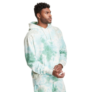 Conjunto Deportivo de Otoño Personalizado al por Mayor, Informal, de Poliéster, Resistente al Viento, Ecológico, para Correr, Gimnasio, 2 Piezas, Pantalones Cortos y Sudadera con Capucha para Hombre - Product Image 5