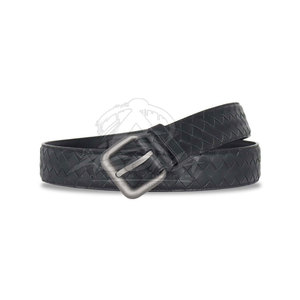 Cinturón de Cuero Hecho a Mano con Hebilla Resistente, Construcción de Cuero Genuino para Jeans, Pantalones, Uniformes de Trabajo y Ropa de Oficina - Product Image 2