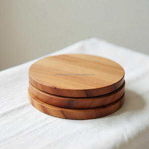 Sous-verres en bois faits à la main pour décor de bureau à domicile Protection de table rustique naturelle pour tasses à café et thé Fournisseur en vrac de l'Inde - Product Image 6