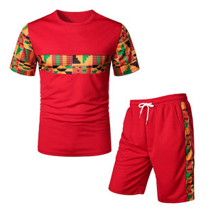 Conjunto de Camiseta y Pantalones Cortos de Dos Piezas con Logotipo Personalizado, Cintura Elástica, Servicio OEM, Superventas - Product Image 1