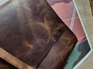 Porte-carnet en cuir de qualité supérieure pour affaires, couverture de journal rechargeable, étui d'écriture NBC-0100 - Product Image 2