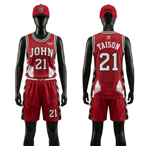 Tenue de Basketball Femme 150 GSM en Maille Polyester Respirante Vert Foncé avec Panneau Latéral Doré et Logo Personnalisé par Sublimation - Product Image 2