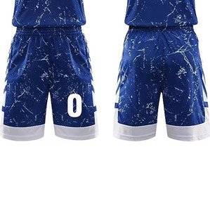 Men’s Basketball Uniform Set Heat Transfer Printing Breathable Summer Shorts Plus Size Team Training Wear BSCI Manufacturer - Product Image 3