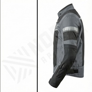 Blousons de moto de course avec protections, vêtements d'extérieur textiles de mode pour motards d'été, personnalisables en couleur - Product Image 3