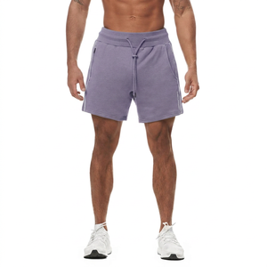Pantalones Cortos de Algodón Tejido Verde Oliva para Hombre, Cintura Media, Cordón Ajustable, Casuales, Transpirables, con Bolsillos - Product Image 4