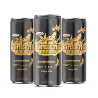 Boisson énergisante Tiger 330ml, saveur originale, emballage noir et orange, pack de 6 canettes, fabriqué en Thaïlande