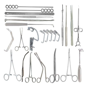 ชุดเครื่องมือผ่าตัดต่อมทอนซิลคุณภาพสูงแบบใช้มือประกอบ 27 ชิ้น ผลิตจากเหล็กกล้าไร้สนิมคุณภาพเยี่ยม สำหรับการผ่าตัดทางหู คอ จมูก - Product Image 4