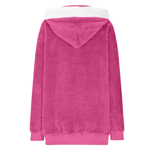 Premium Warm <b>Sherpa</b> <b>Fleece</b> Hoodies <b>Men</b> Women Custom Soft Plush Winter Hooded Zipper Sweatshirt Casual Fashion Apparel Supplier - Product Image 5