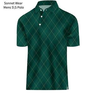 Polo de Golf Informal de Verano con Mangas Cortas - Product Image 1