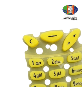 LONGNEW Custom Injection Molded Silicone <b>Keyboard</b> | Rubber Keypad for Mobile Phones & <b>Electronics</b> - Product Image 5
