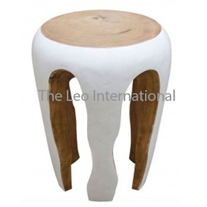 Table d'appoint en acrylique transparent avec design de feuilles de fleurs plaqué or, style moderne et luxueux pour le salon, autres décorations pour la maison - Product Image 5