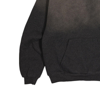 Sudadera con Capucha para Hombre, Estilo Desgastado, Color Único, Retro, Ropa Casual Urbana