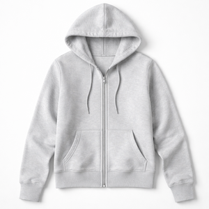 Wholesale Custom Ladies Zipped Hoodie 100% Cotton Supplier - OEM Ladies Zipped Hoodie in Bulk - Product Image 5
